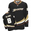 Reebok Anaheim Ducks 8 Youth Teemu Selanne Authentic Black Home NHL Jersey