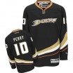 Reebok Anaheim Ducks 10 Youth Corey Perry Authentic Black Home NHL Jersey