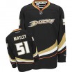 Reebok Anaheim Ducks 51 Men's Dany Heatley Authentic Black Home NHL Jersey
