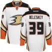 Reebok Anaheim Ducks 39 Men's Matt Beleskey Authentic White Away NHL Jersey