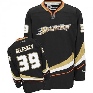 Reebok Anaheim Ducks 39 Men's Matt Beleskey Premier Black Home NHL Jersey
