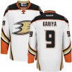 Reebok Anaheim Ducks 9 Men's Paul Kariya Premier White Away NHL Jersey