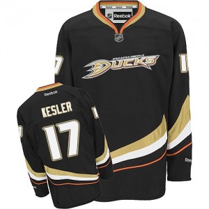 Reebok Anaheim Ducks 17 Men's Ryan Kesler Premier Black Home NHL Jersey