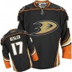 Reebok Anaheim Ducks 17 Men's Ryan Kesler Premier Black Third NHL Jersey