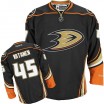 Reebok Anaheim Ducks 45 Men's Sami Vatanen Premier Black Third NHL Jersey