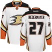 Reebok Anaheim Ducks 27 Men's Scott Niedermayer Authentic White Away NHL Jersey