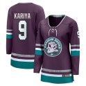 Fanatics Branded Anaheim Ducks Women's Paul Kariya Premier Purple 30th Anniversary Breakaway NHL Jersey