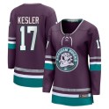 Fanatics Branded Anaheim Ducks Women's Ryan Kesler Premier Purple 30th Anniversary Breakaway NHL Jersey
