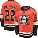 Fanatics Branded Anaheim Ducks Men's Kevin Shattenkirk Premier Orange Breakaway 2019/20 Alternate NHL Jersey
