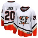 Fanatics Branded Anaheim Ducks Men's Brett Leason Breakaway White Special Edition 2.0 NHL Jersey