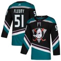 Adidas Anaheim Ducks Youth Haydn Fleury Authentic Black Teal Alternate NHL Jersey