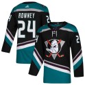 Adidas Anaheim Ducks Youth Carter Rowney Authentic Black Teal Alternate NHL Jersey