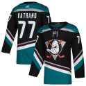 Adidas Anaheim Ducks Youth Frank Vatrano Authentic Black Teal Alternate NHL Jersey