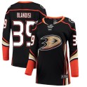 Fanatics Branded Anaheim Ducks Women's Joseph Blandisi Breakaway Black Home NHL Jersey