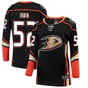 Fanatics Branded Anaheim Ducks Women's Matt Irwin Breakaway Black ized Home NHL Jersey