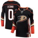Fanatics Branded Anaheim Ducks Women's Jackson LaCombe Breakaway Black Home NHL Jersey
