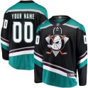 Fanatics Branded Anaheim Ducks Men's Custom Breakaway Black Custom Alternate NHL Jersey