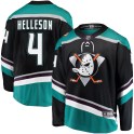 Fanatics Branded Anaheim Ducks Men's Drew Helleson Breakaway Black Alternate NHL Jersey