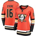 Fanatics Branded Anaheim Ducks Women's Ryan Strome Premier Orange Breakaway 2019/20 Alternate NHL Jersey
