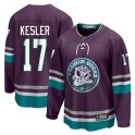 Fanatics Branded Anaheim Ducks Men's Ryan Kesler Premier Purple 30th Anniversary Breakaway NHL Jersey