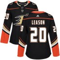 Adidas Anaheim Ducks Women's Brett Leason Authentic Black Home NHL Jersey