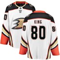 Fanatics Branded Anaheim Ducks Men's Ben King Breakaway White Away NHL Jersey