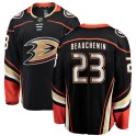 Fanatics Branded Anaheim Ducks Men's Francois Beauchemin Authentic Black Home NHL Jersey