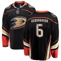 Fanatics Branded Anaheim Ducks Men's Erik Gudbranson Breakaway Black Home NHL Jersey