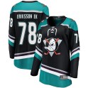 Fanatics Branded Anaheim Ducks Women's Olle Eriksson Ek Breakaway Black Alternate NHL Jersey
