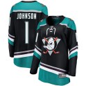 Fanatics Branded Anaheim Ducks Women's Chad Johnson Breakaway Black Alternate NHL Jersey