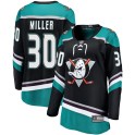 Fanatics Branded Anaheim Ducks Women's Ryan Miller Breakaway Black Alternate NHL Jersey