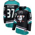 Fanatics Branded Anaheim Ducks Women's Nick Ritchie Breakaway Black Alternate NHL Jersey