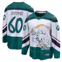 Fanatics Branded Anaheim Ducks Youth Jackson LaCombe Breakaway White 2020/21 Special Edition NHL Jersey