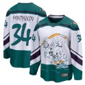 Fanatics Branded Anaheim Ducks Men's Pavel Mintyukov Breakaway White 2020/21 Special Edition NHL Jersey