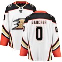 Fanatics Branded Anaheim Ducks Youth Nathan Gaucher Breakaway White Away NHL Jersey