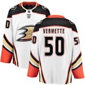 Fanatics Branded Anaheim Ducks Youth Antoine Vermette Breakaway White Away NHL Jersey