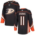 Adidas Anaheim Ducks Men's Trevor Zegras Authentic Black Home NHL Jersey