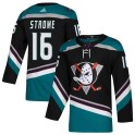 Adidas Anaheim Ducks Men's Ryan Strome Authentic Black Teal Alternate NHL Jersey