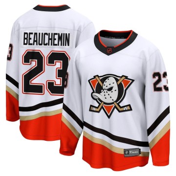 Fanatics Branded Anaheim Ducks Men's Francois Beauchemin Breakaway White Special Edition 2.0 NHL Jersey