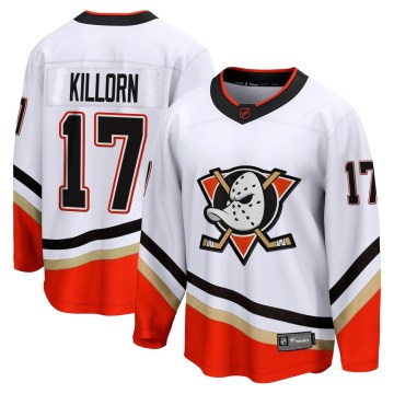 Fanatics Branded Anaheim Ducks Men's Alex Killorn Breakaway White Special Edition 2.0 NHL Jersey
