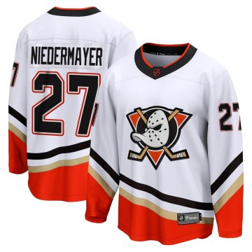Fanatics Branded Anaheim Ducks Men's Scott Niedermayer Breakaway White Special Edition 2.0 NHL Jersey
