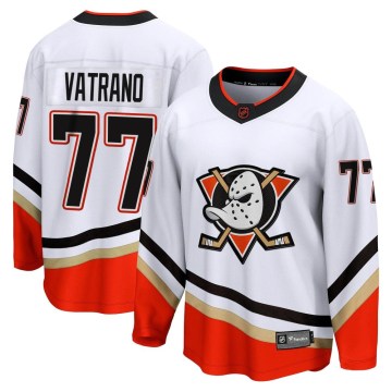 Fanatics Branded Anaheim Ducks Men's Frank Vatrano Breakaway White Special Edition 2.0 NHL Jersey