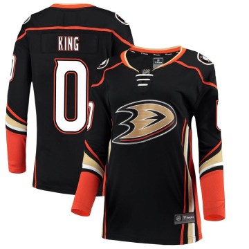 Fanatics Branded Anaheim Ducks Women's Ben King Breakaway Black Home NHL Jersey