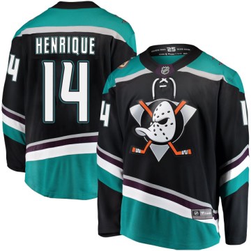 Fanatics Branded Anaheim Ducks Men's Adam Henrique Breakaway Black Alternate NHL Jersey
