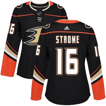 Adidas Anaheim Ducks Women's Ryan Strome Authentic Black Home NHL Jersey