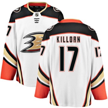 Fanatics Branded Anaheim Ducks Men's Alex Killorn Breakaway White Away NHL Jersey