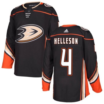 Adidas Anaheim Ducks Youth Drew Helleson Authentic Black Home NHL Jersey