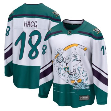 Fanatics Branded Anaheim Ducks Youth Robert Hagg Breakaway White 2020/21 Special Edition NHL Jersey
