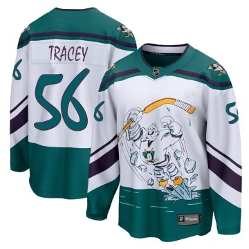Fanatics Branded Anaheim Ducks Youth Brayden Tracey Breakaway White 2020/21 Special Edition NHL Jersey